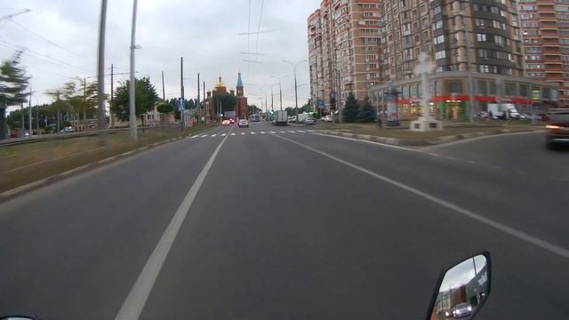 Just Riding On 50cc Motocycle Yamasaki Scorpion 3\ просто езда на 50 сс мотоцикле Ямасаки скорпион