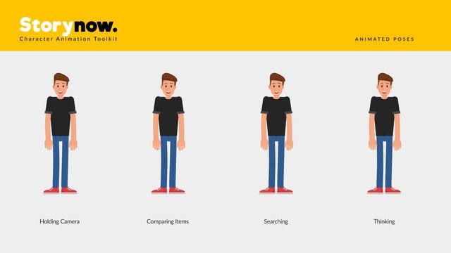 Story Now | Characters Animation | Adobe Premiere Pro Template смотреть онлайн