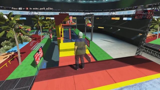 NINJA WARRIOR CUSTOM PARK IN SKATE 3! смотреть онлайн