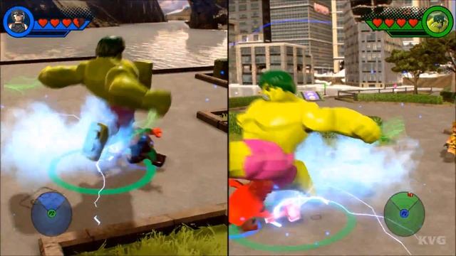 LEGO Marvel Super Heroes 2 - Thor vs Hulk - CoOp Fight (Free Roam Gameplay HD) смотреть онлайн
