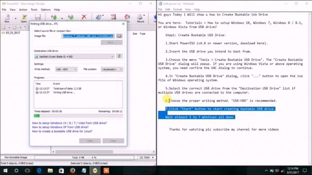 How to make Bootable Pendrive through Power Iso смотреть онлайн