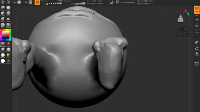 Sculpting Mike With Zbrushcoremini смотреть онлайн
