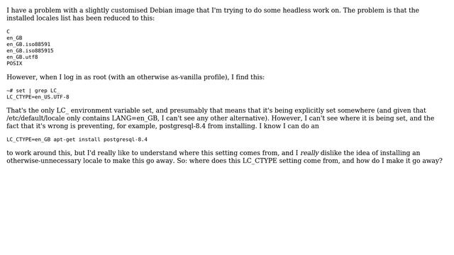 DevOps & SysAdmins: Debian Squeeze locale settings (2 Solutions!!) смотреть онлайн