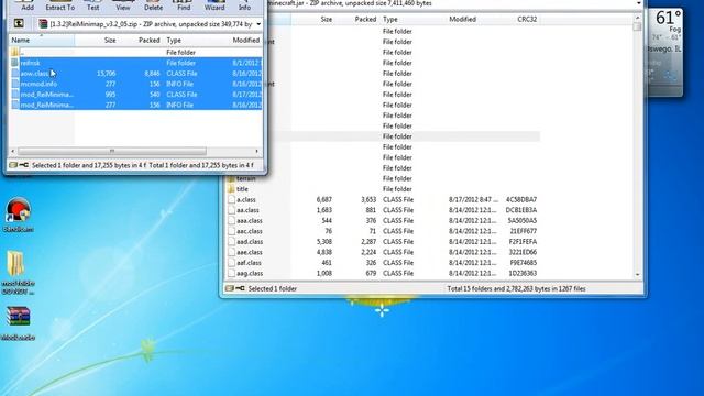 how to install a mod quick and easy. (Windows 7, Xp) minecraft 1.3.2 смотреть онлайн