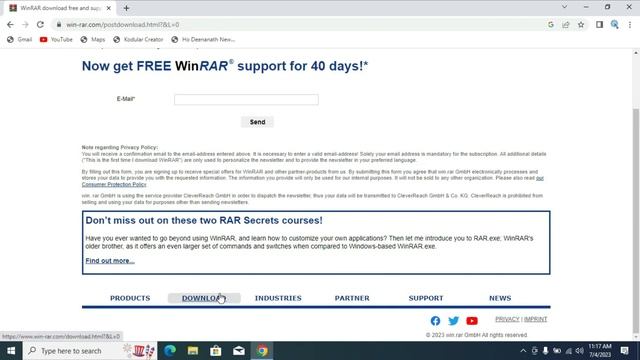 How To Download and Install WinRAR On Windows 7/8/10/11 Tutorial in Hindi смотреть онлайн