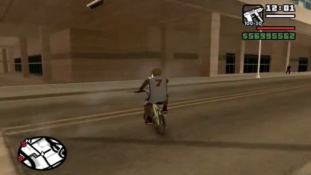 Gta sa Invincible Bmx vs bike смотреть онлайн