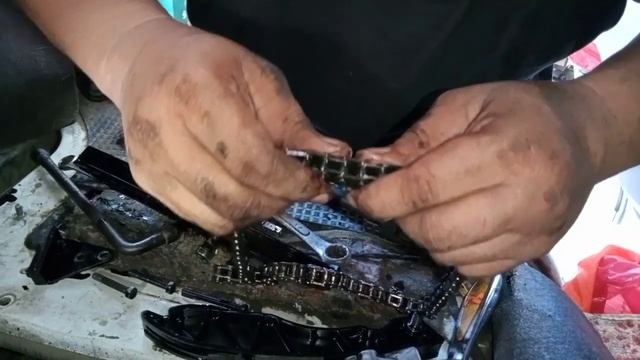 timing chain & timing tensioner problem,HYUNDAI D4CB engine смотреть онлайн