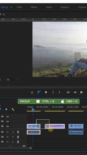 Link / Unlink / Group / Ungroup Keyboard shortcuts in Adobe Premiere Pro (4) #shorts смотреть онлайн