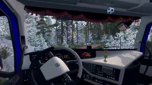 ЛУЧШАЯ КАРТА в Euro Truck Simulator 2/ Logitech G 923 / смотреть онлайн