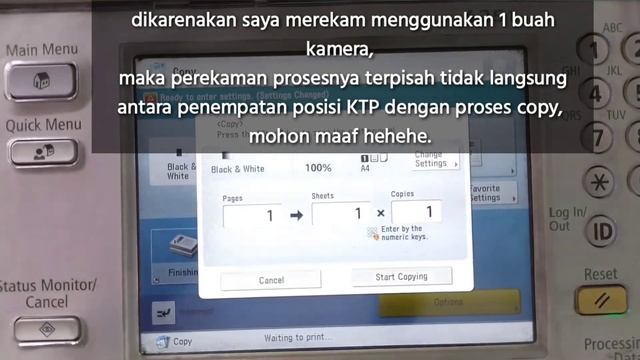 Cara fotokopi KTP satu muka / satu halaman pada mesin Canon ImageRunner Advance Series смотреть онлайн