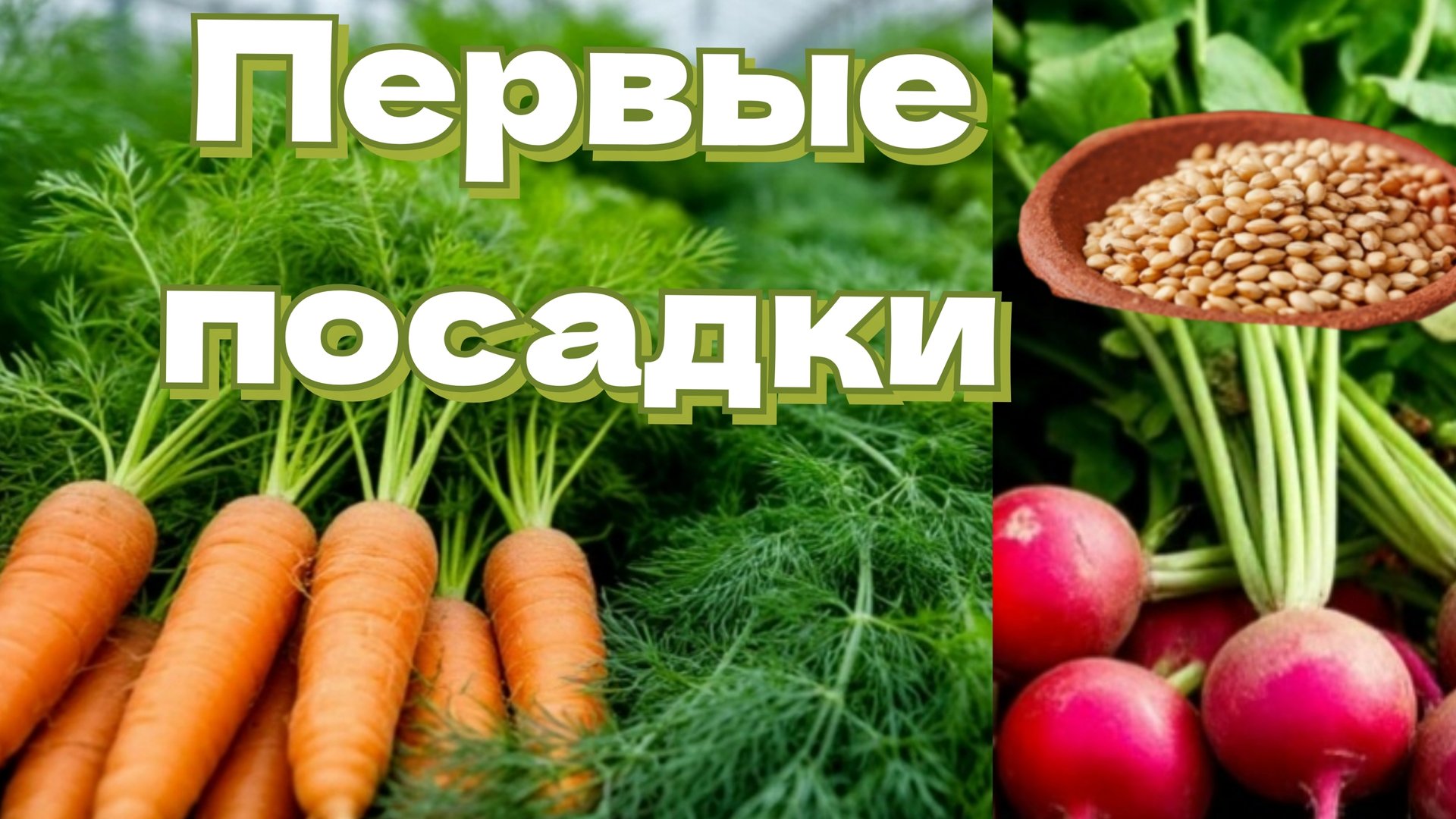 Посадка ранней зелени, редиса и моркови в неотапливаемой теплице. 31 марта. Тула смотреть онлайн