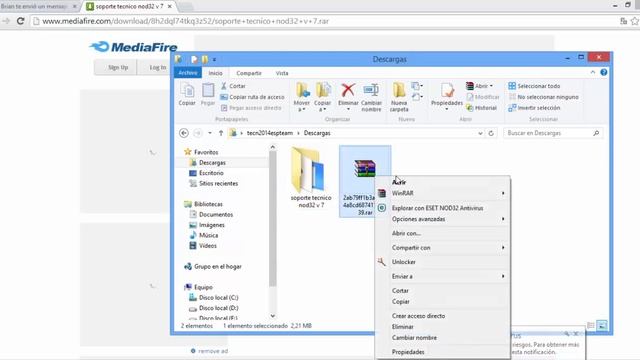 TUTORIAL SOPORTE TECNICO NOD32 V 7 VALIDAR CONTRASEÑA Y USUARIOS смотреть онлайн