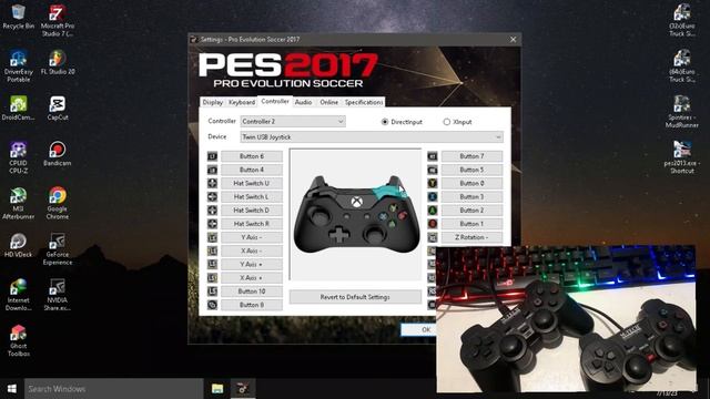 Cara main pes 2017 pake stik смотреть онлайн