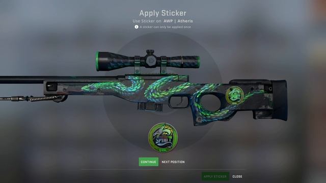 CS:GO - AWP Atheris Sticker Combinations