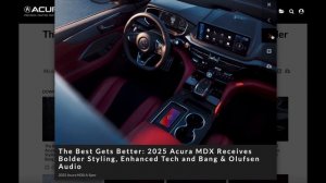 2025 Acura MDX.. Best Update Yet