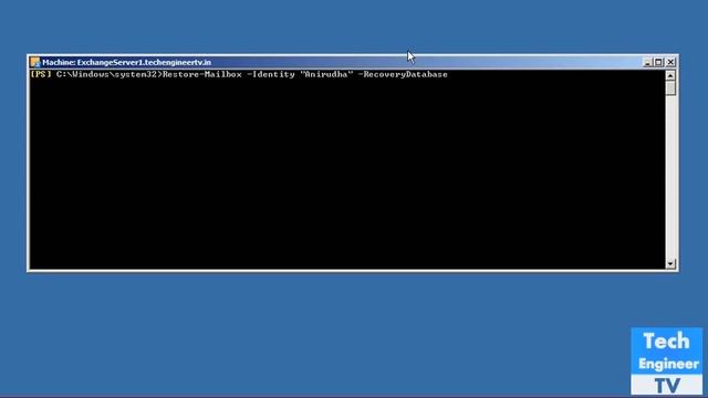 Recover Single Mail via RDB (Recovery Database) in Exchange Server 2010 смотреть онлайн