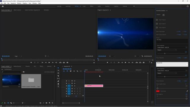 Cinematic Ocean Title Effect template free download | Free Template For Premiere Pro | deCoding смотреть онлайн