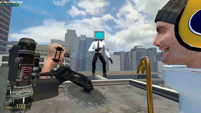 CAMERAMAN HAMMER, SPEAKERMAN WARRIOR AND TV MAN EMPEROR VS 1-71 SKIBIDI TOILET BOSSES (Garry's Mod) смотреть онлайн