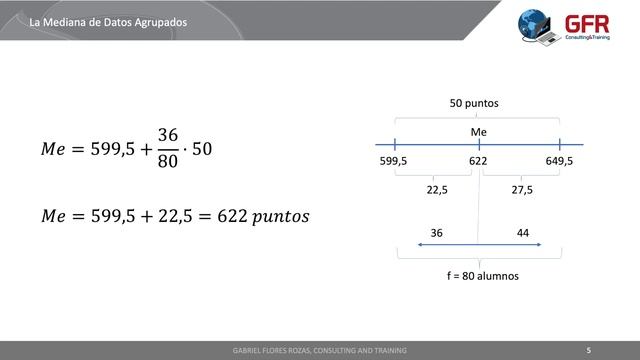 La Mediana de Datos Agrupados смотреть онлайн