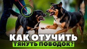 Как научить собаку не тянуть к другим собакам