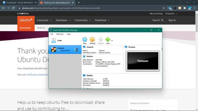 How to install Ubuntu in Vertual Box And Solve VTx Error смотреть онлайн