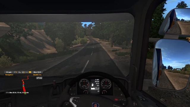 Grass Rolls Delivery (15 t) 🚚 Invisible Ditch ⛑ Indonesia 🚍 Euro Truck Simulator 2 смотреть онлайн