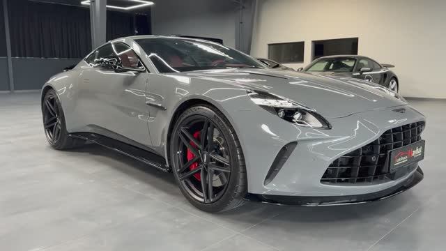 Aston Martin Vantage 2025 - Звук, Интерьер и Экстерьер смотреть онлайн