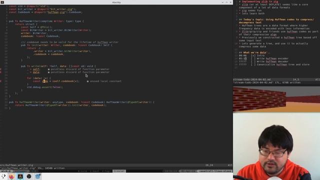 Compressing and decompressing text with huffman coding смотреть онлайн