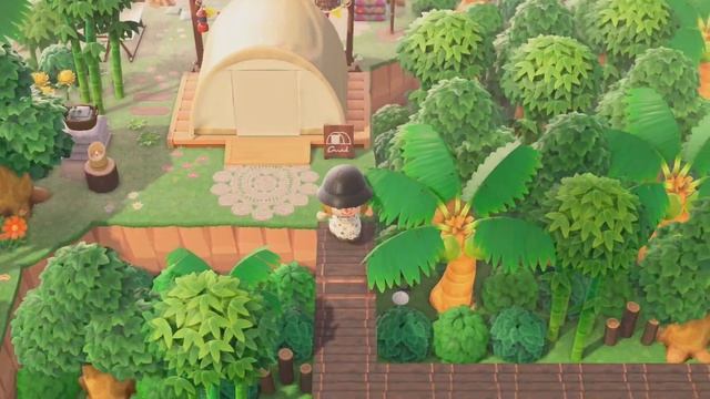 Tropical Rainforest Island Tour | Animal Crossing: New Horizons смотреть онлайн