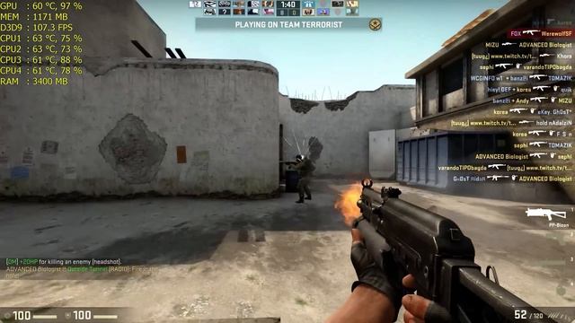 Counter Strike: Global Offensive 1440p - i3 4150 - 8GB RAM - GTX 750 ti смотреть онлайн