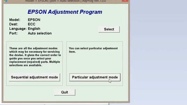 ALL IN ONE Reset Epson L1110 L3110 L3150 L5190 Adjustment Program смотреть онлайн