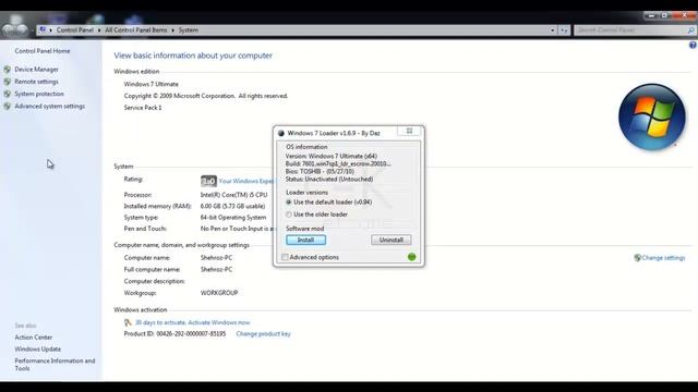 How to Fix Windows is Not Genuine | Remove Build 7601/7600 | 100% Working Windows 7 смотреть онлайн