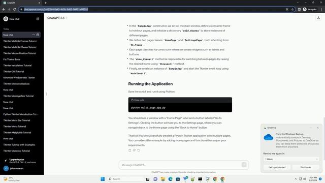python tkinter multiple pages смотреть онлайн
