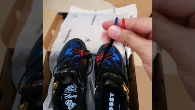 Adidas ultraboost Disney goofy black unboxing смотреть онлайн