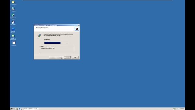 Windows 2000 - Part 3 - Installing Service Pack 3 on Windows 2000 смотреть онлайн