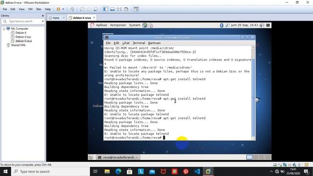 Tugas instalasi Debian dan Configurasi IP beserta install Telnet dan FTP смотреть онлайн