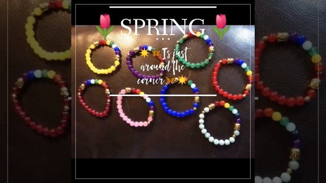 Spring Color Favorite Chakra Base Bead Chakra Bracrlets смотреть онлайн
