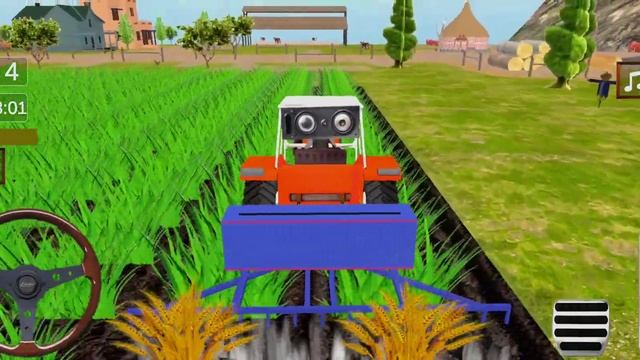 Farming Simulator 2023 Tractor Driving 3D - Android Gameplay смотреть онлайн