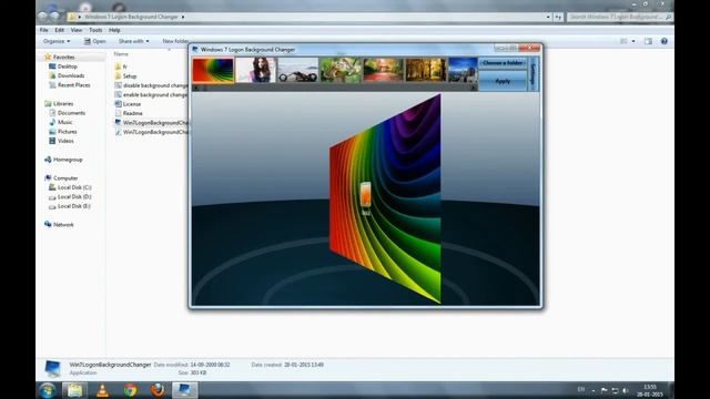 How to Change Windows 7 Logon Background смотреть онлайн