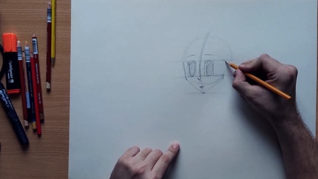 Как нарисовать АНИМЕ ЛИЦО. Туториал АНИМЕ и законченный аниме арт смотреть онлайн