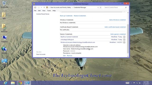 QS 135 Manage Saved Passwords in Windows 8 смотреть онлайн