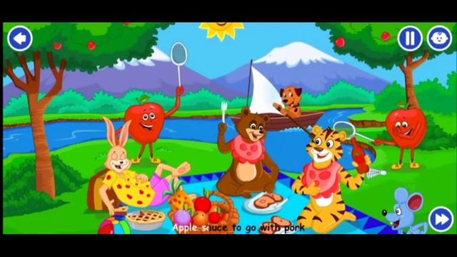Apple's Picnic || Apple's Dance || Apple's Song смотреть онлайн