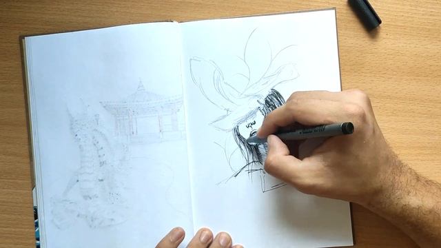 Обзор ЛИНЕРА от VISTA-ARTISTA / Рисую в скетчбуке смотреть онлайн