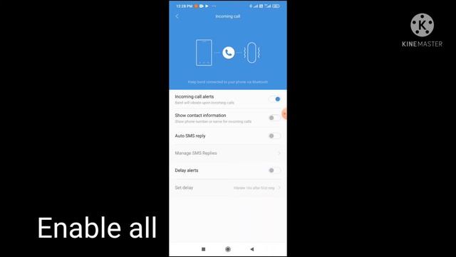 How to enable call notification in Mi band 6#Mi band 6 смотреть онлайн