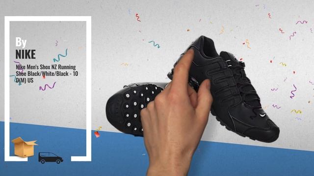 NIKE Shox Gravity Men's Shoes 2018 Collection: NIKE Men's Shox Gravity, White/Black-White, 10 M US смотреть онлайн