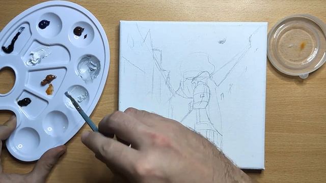 РИСУЕМ ДРАКОНА из фильма ГАРРИ ПОТТЕР | Обзор масляных красок от Vista Artista смотреть онлайн