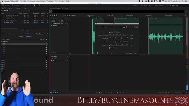 Adobe Audition How To: Hard Limiter смотреть онлайн