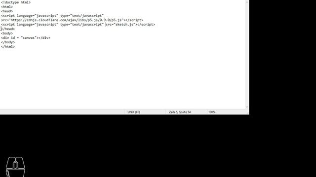 Klassische Mechanik 070 - P5js Datein speichern und Fehlermeldungen смотреть онлайн