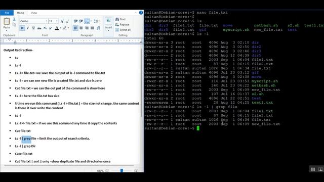 آموزش لینوکس #Part8 Debian 12 Linux commands смотреть онлайн