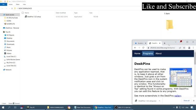 How to Keep a Windows Always on Top of other Windows смотреть онлайн